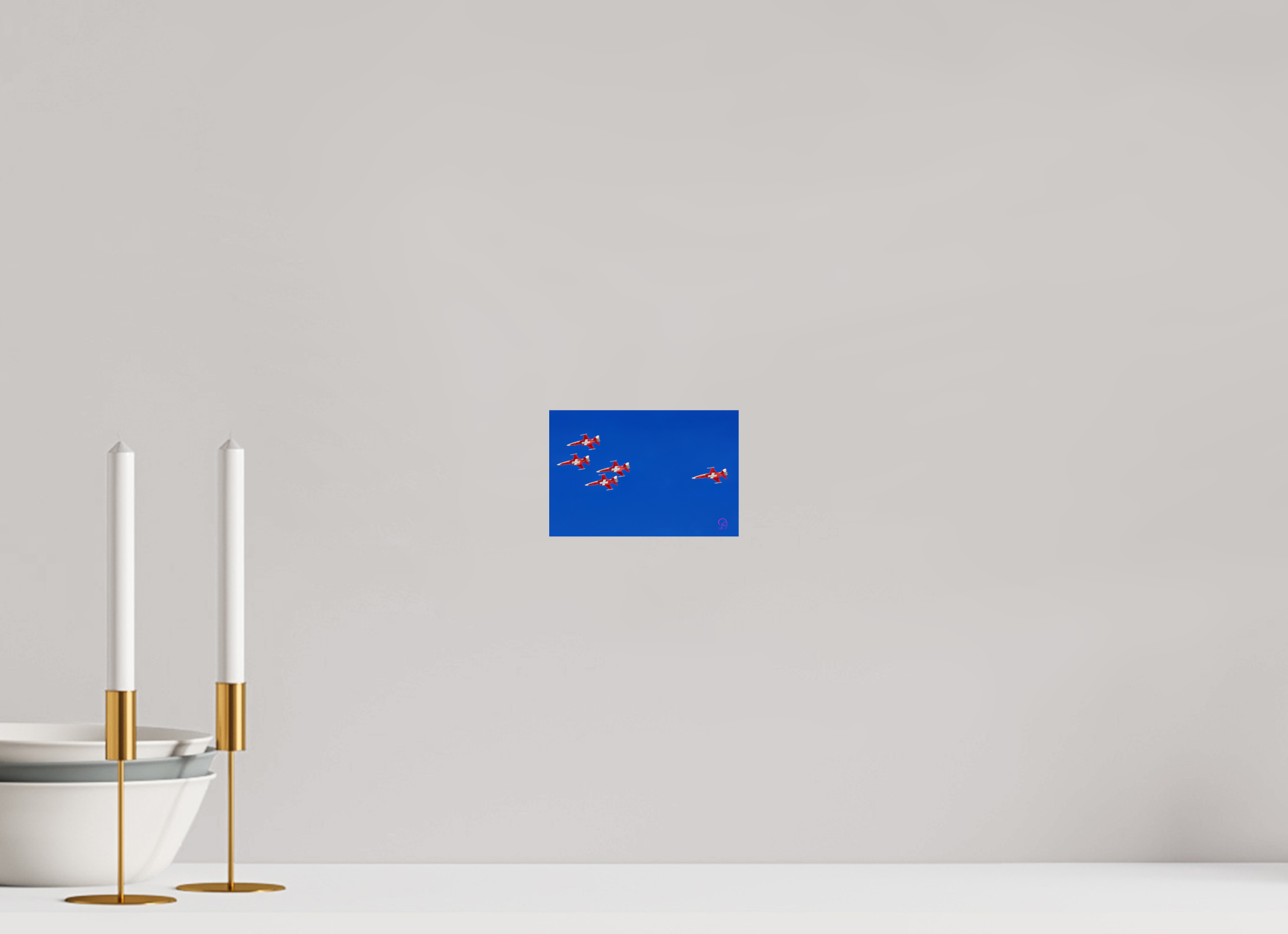 15 x 10 cm, Photo Print On Fuji Crystal DP II Patrouille Suisse 1