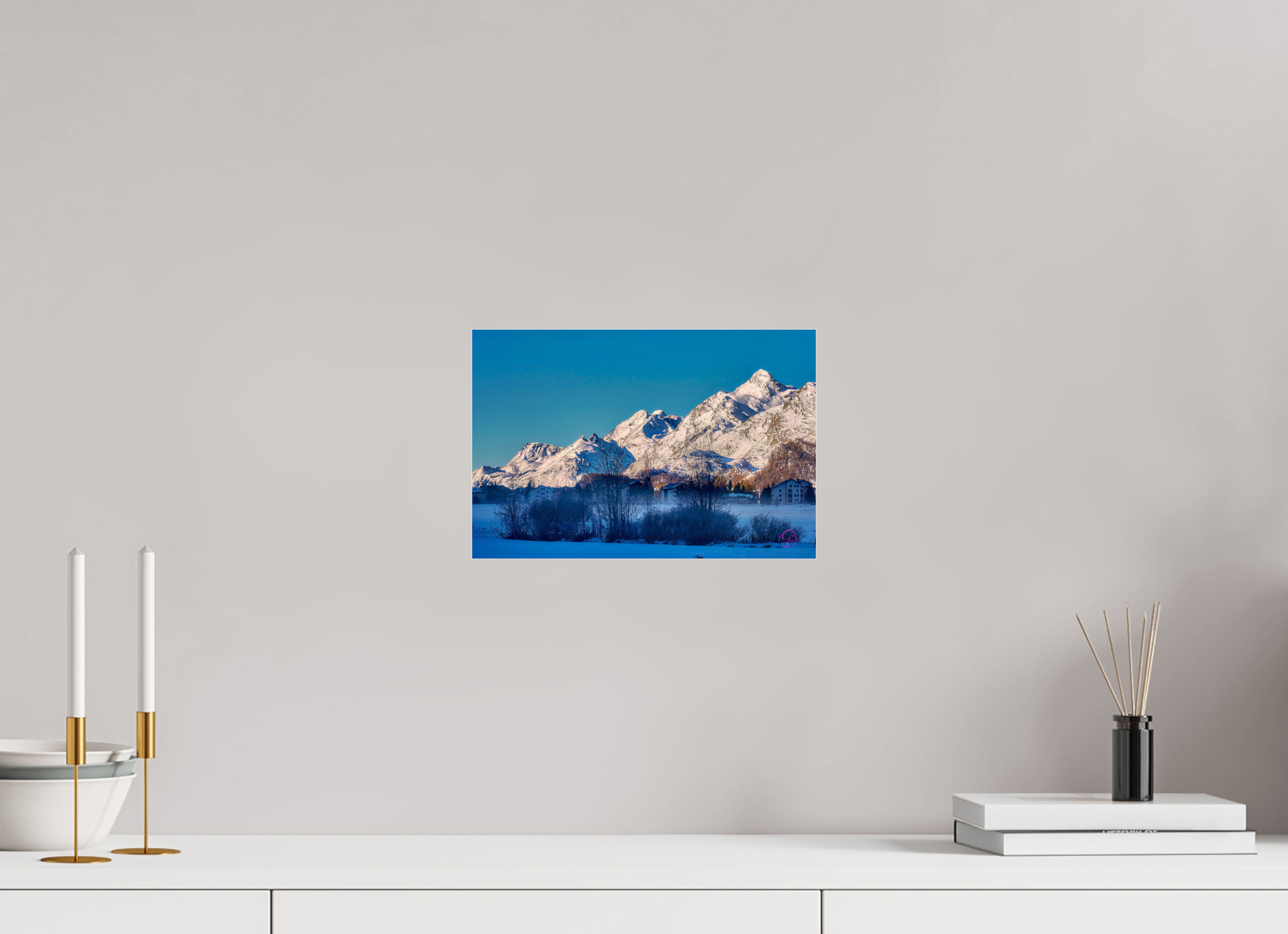 30 x 20 cm, Photo Print Under Acrylic Glass Sils 7