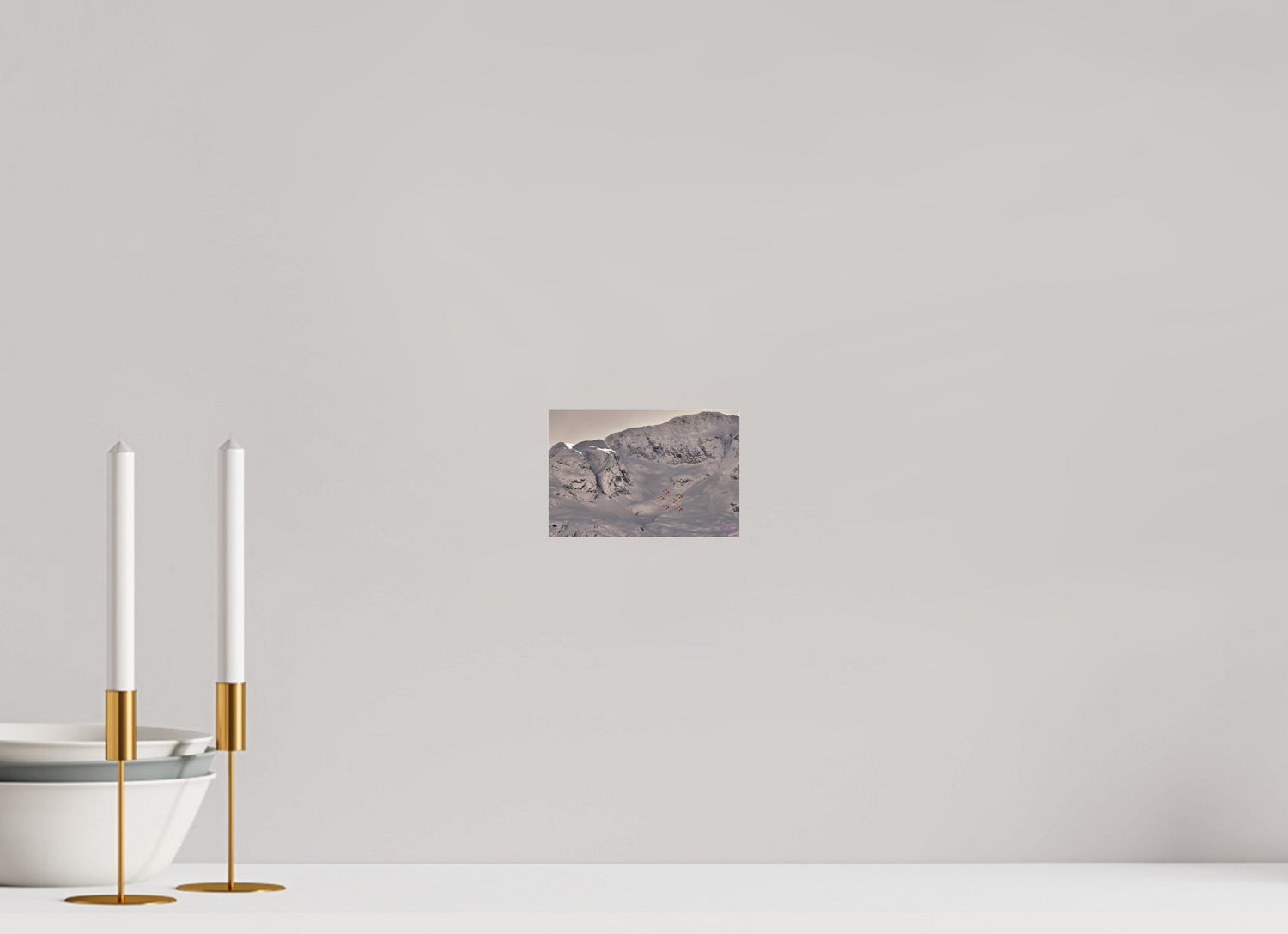 15 x 10 cm, Photo Print Under Acrylic Glass Patrouille Suisse 7