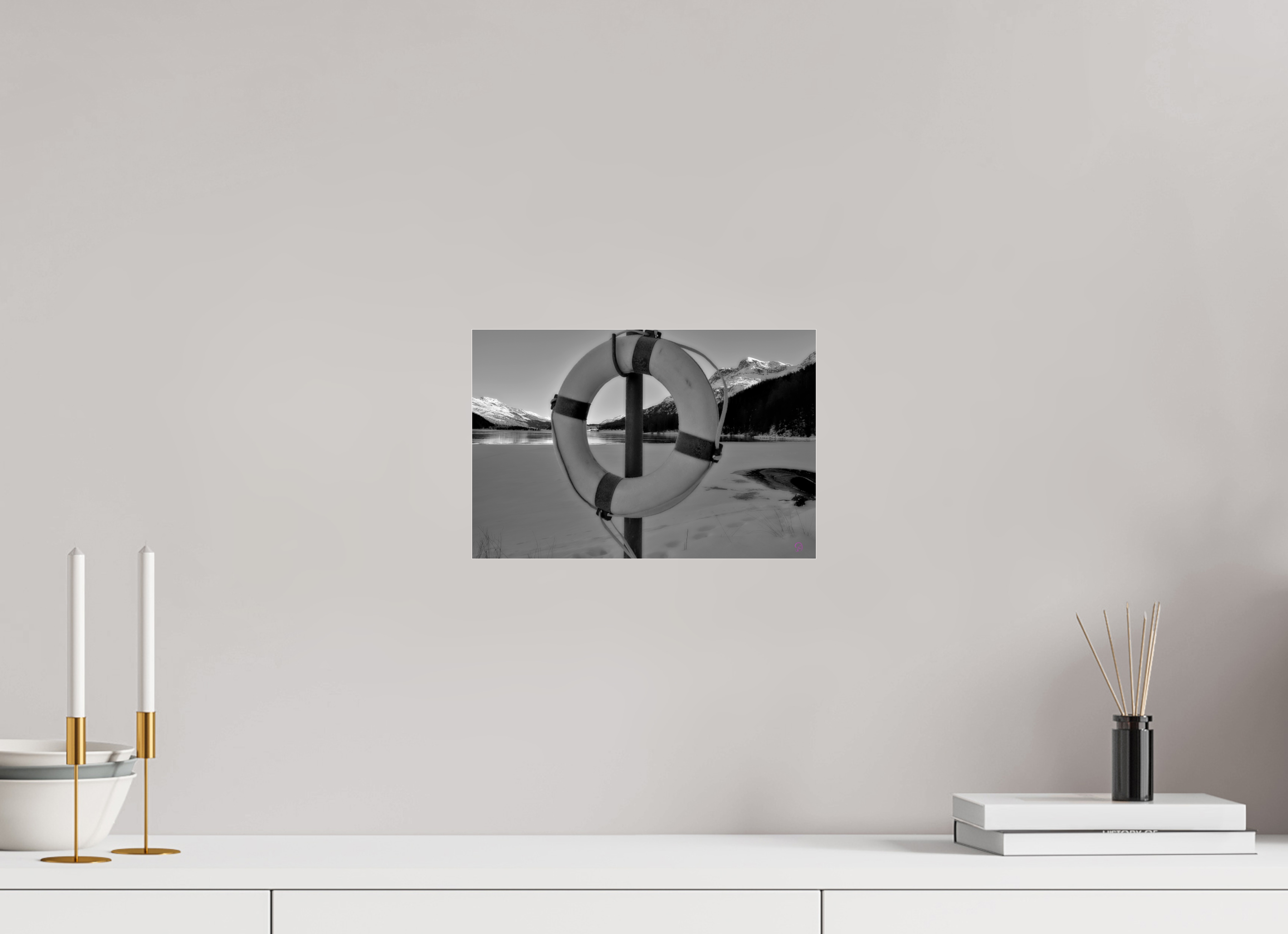 30 x 20 cm, Photo Print Under Acrylic Glass Sils 3