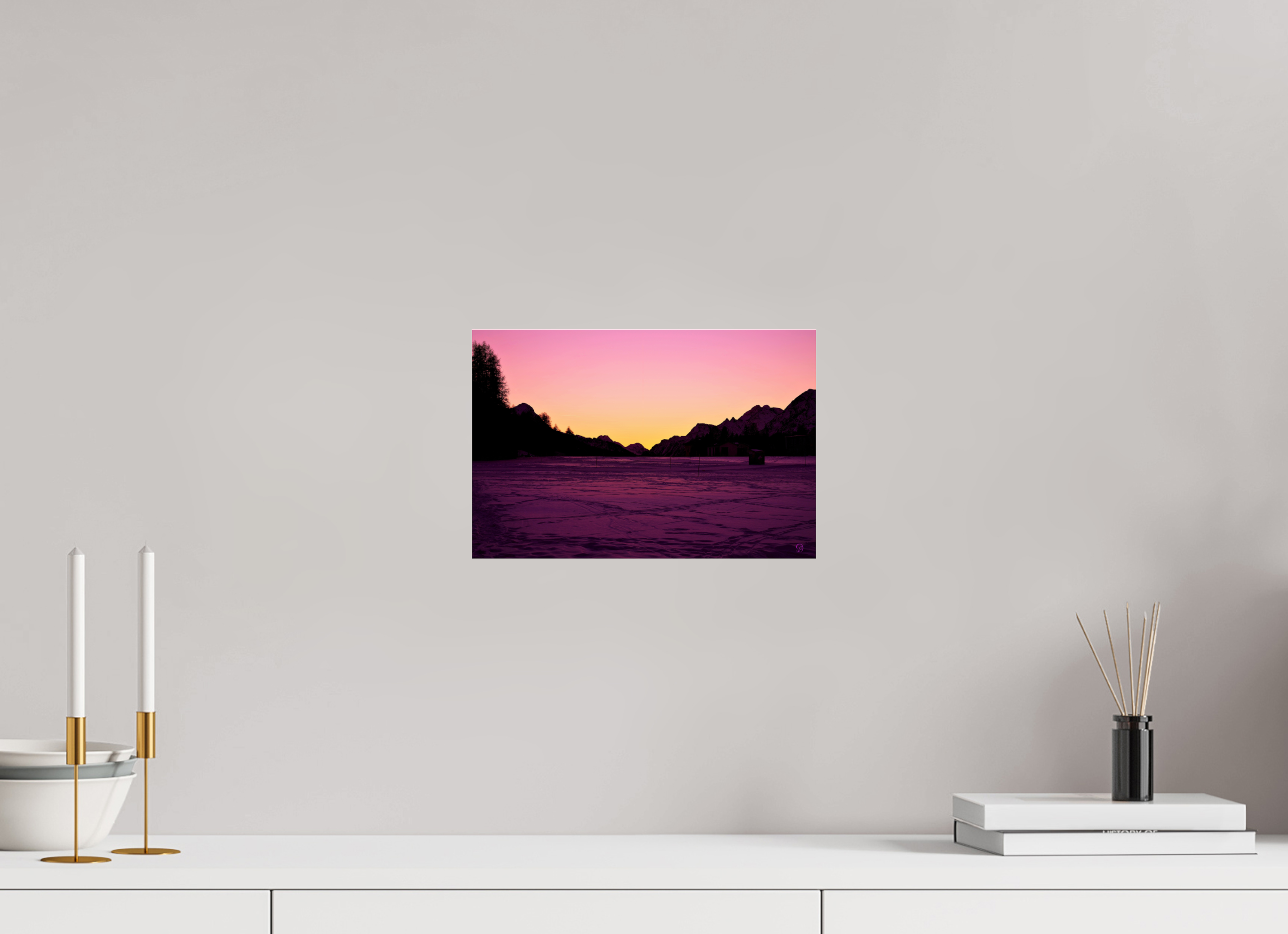 30 x 20 cm, Photo Print Under Acrylic Glass Sils 12