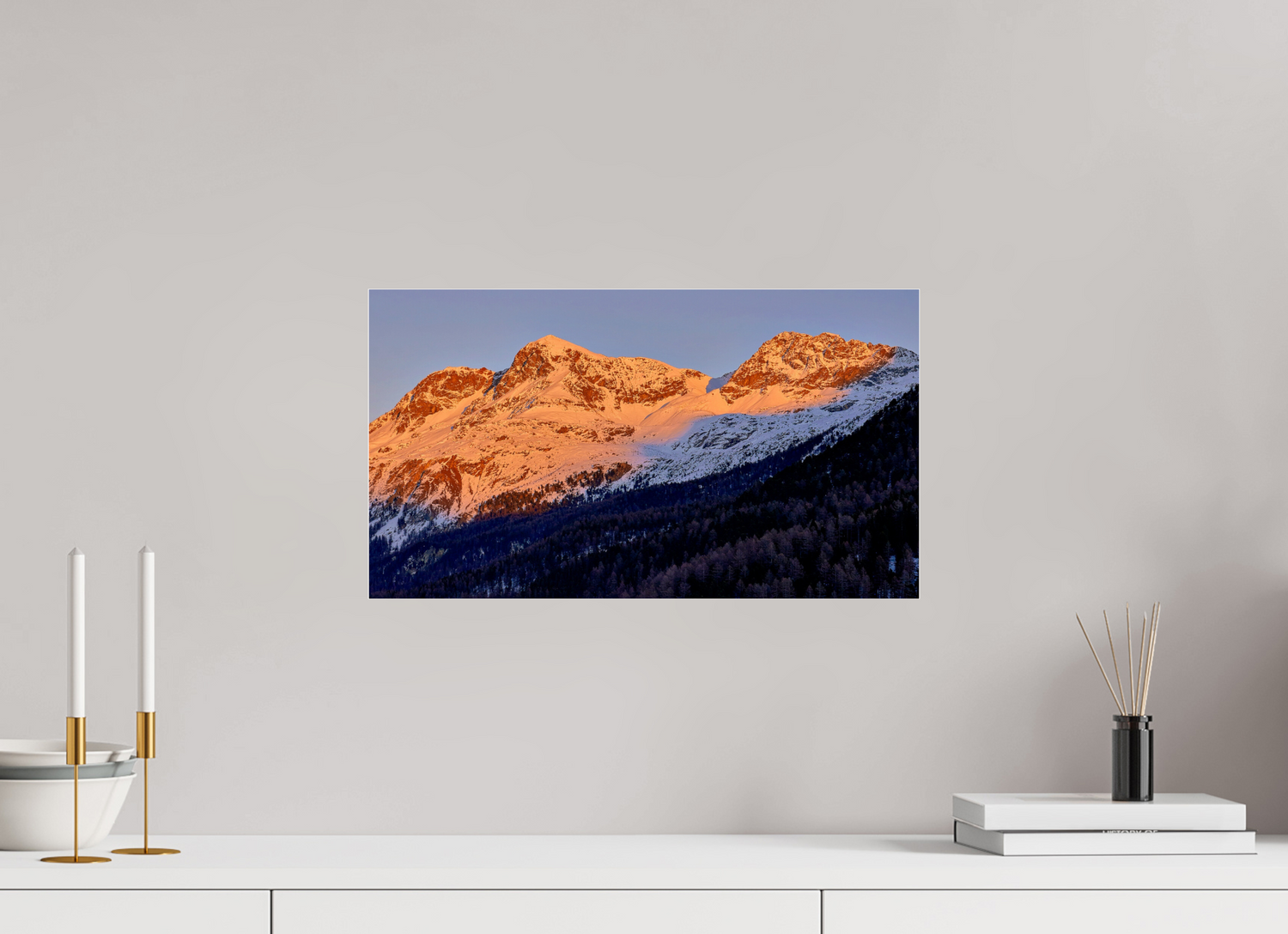 48 x 27 cm, Photo Print Under Acrylic Glass Sils 11