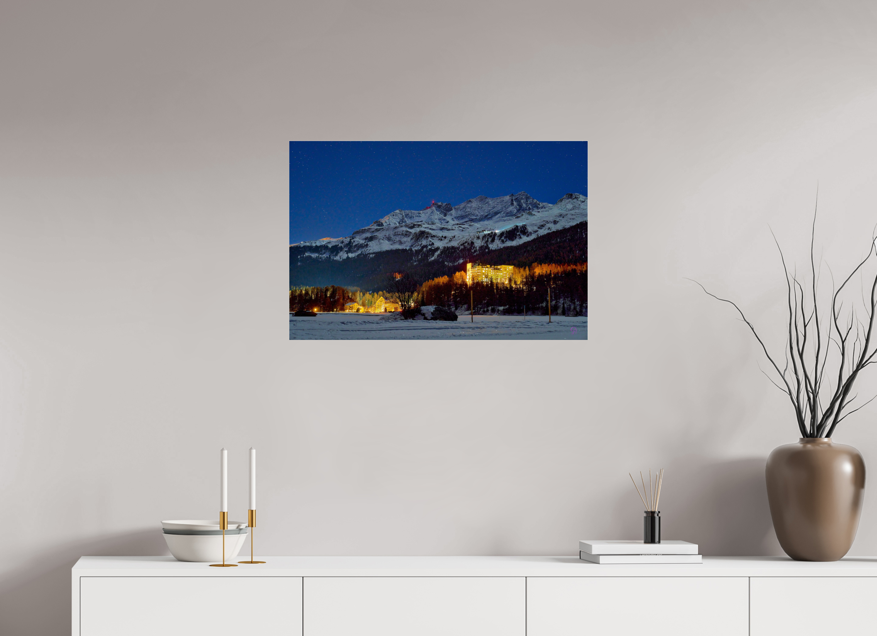 75 x 50 cm, Photo Print Under Acrylic Glass Sils 22