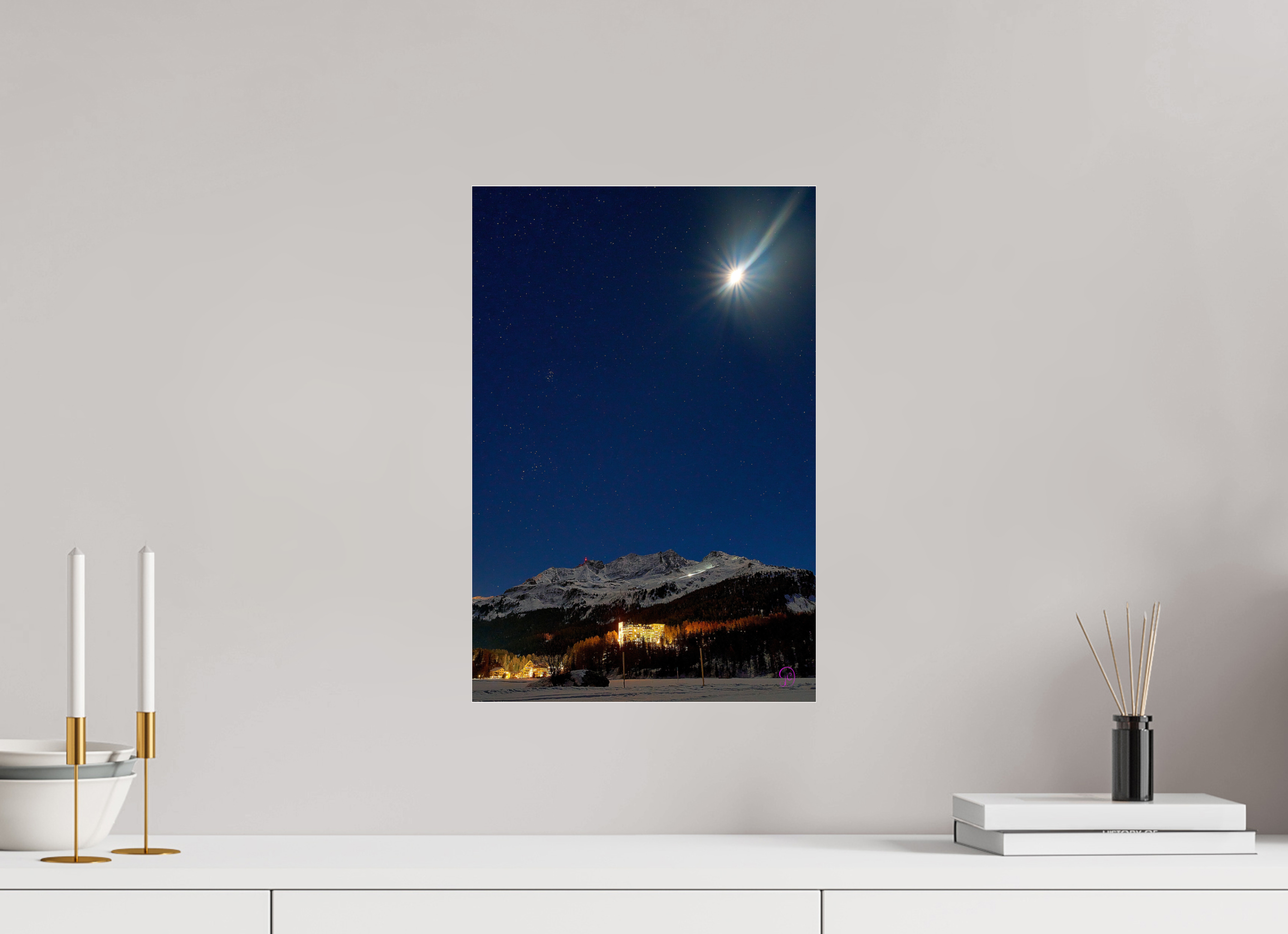 30 x 45 cm, Photo Print Under Acrylic Glass Sils 21