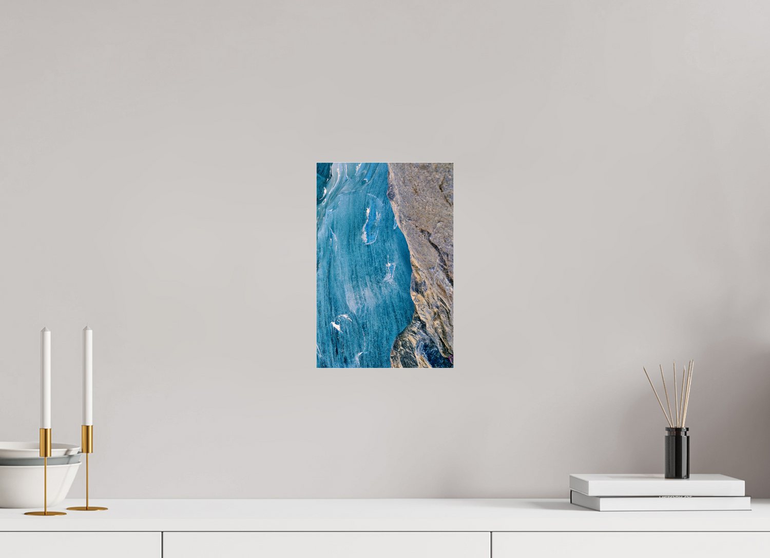 20 x 30 cm, Photo Print Under Acrylic Glass Morteratsch 6