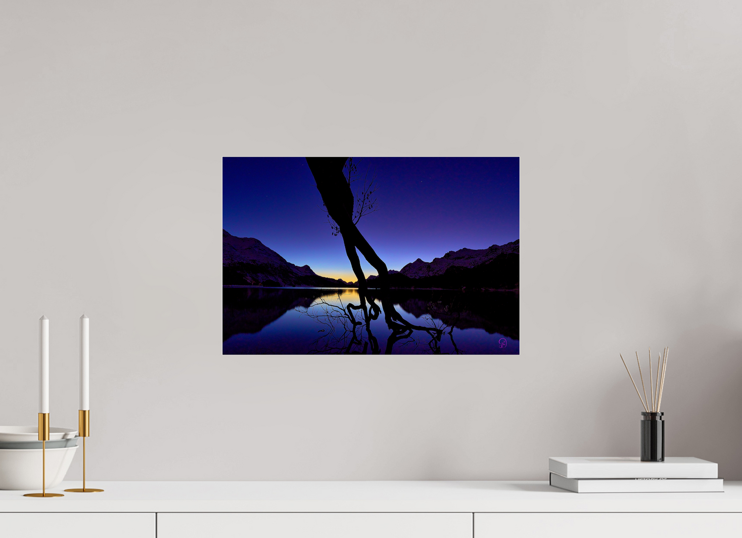 45 x 30 cm, Photo Print Under Acrylic Glass Sils 17